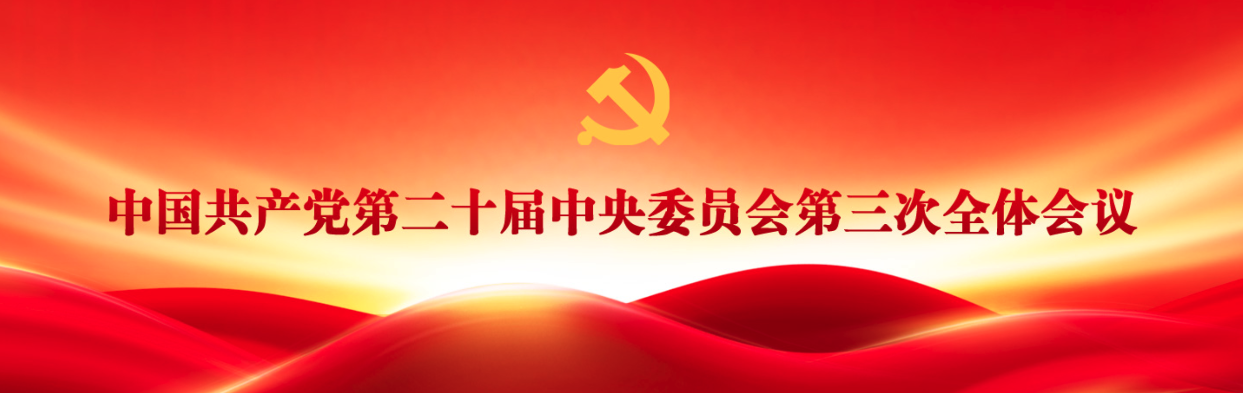 中国共产党第二十届中央委员会第三次全体会议